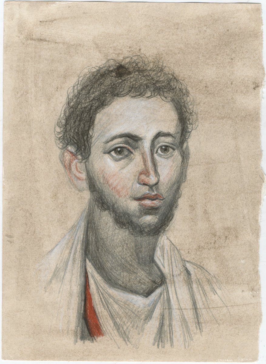 Mick_Lee_'s tweet photo. Fayyum Portrait, September 2023
#Fayyum
#LateRoman
#LateAntiquity
#Byzantine
#ClassicalDrawing
#Classicism https://t.co/N2HNLGaUAV