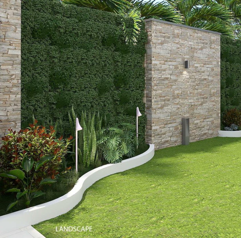 Some  landscaping renders I have recently done for a development in Nairobi.