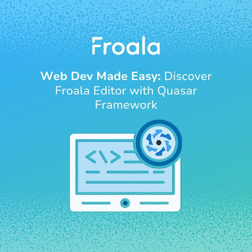 Enhance your web development game with the ultimate tutorial for integrating Froala Editor with Quasar Framework! Master the art of dynamic content creation and unleash your creativity. Don't miss out! bit.ly/3xm3Rki #FroalaEditor #QuasarFramework #WebDevelopment