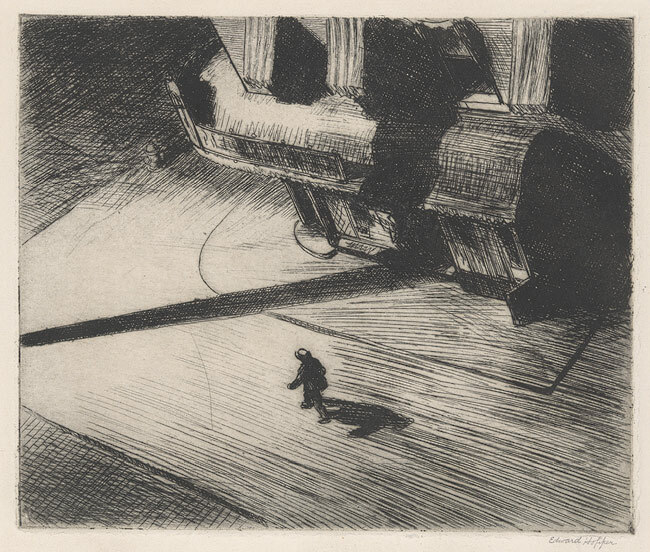 Night Shadows, 1921 Get more Hopper 🍒 linktr.ee/hopper_artbot