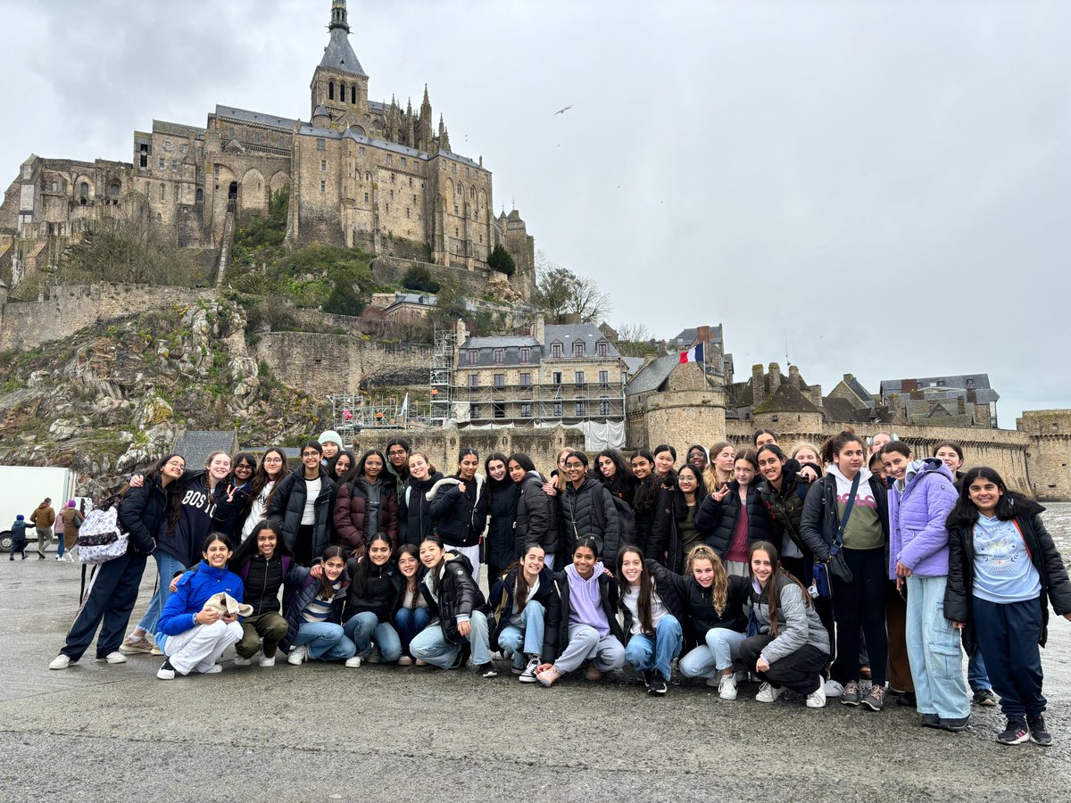 Y8 French trip to Normandy - Mont St Michel, fabrication du pain à La Grande Ferme, tir à l'arc and aéroballe - what a joyful time they had! @NLCS1850