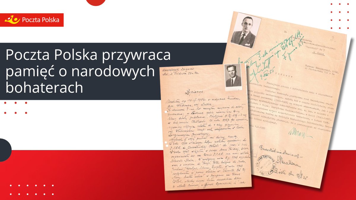 📯 Z okazji 80. rocznicy bitwy o Monte Cassino prezentujemy wyjątkowe dokumenty żołnierzy II Korpusu Polskiego gen. Andersa. 🇵🇱Tadeusz #Mroczkowski i Zbigniew #Warszakowski, pracownicy Poczty Polskiej w Łodzi w latach 50., to bohaterowie nie tylko w służbie pocztowej, lecz także