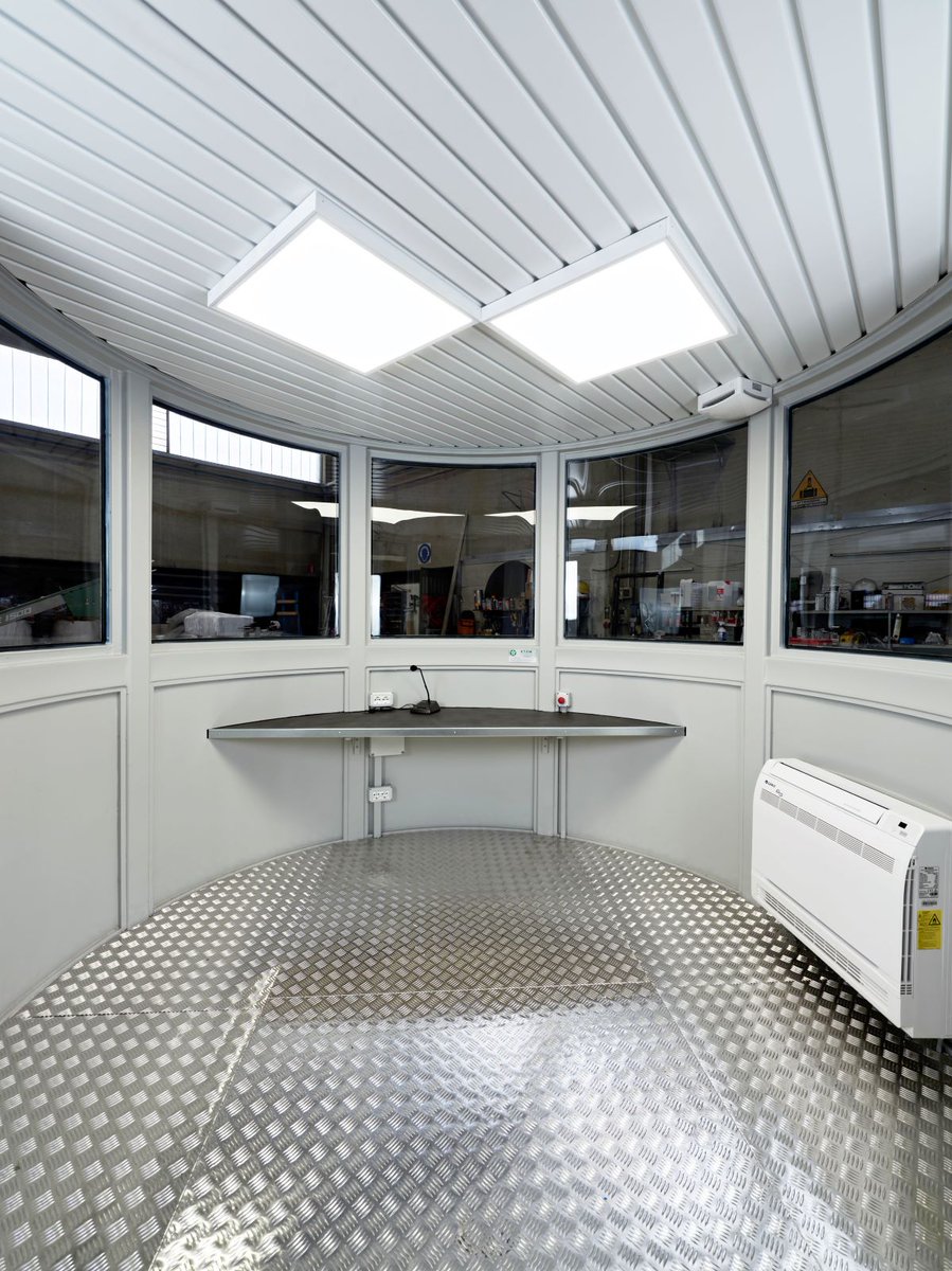 EtemSrl's tweet photo. Cabins in steel or concrete, with high-quality certified materials, for urban application: ideal for traffic police, offices, public and private buildings. https://t.co/uGtHAMHtaN