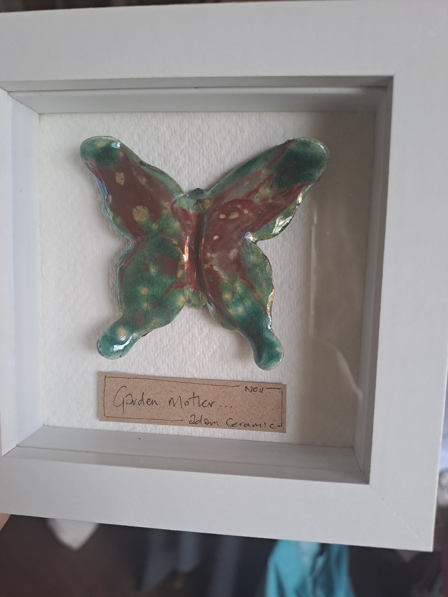 @AdamCeramic so happy I've received this from my kids today for my birthday and I love it x♥️🦋