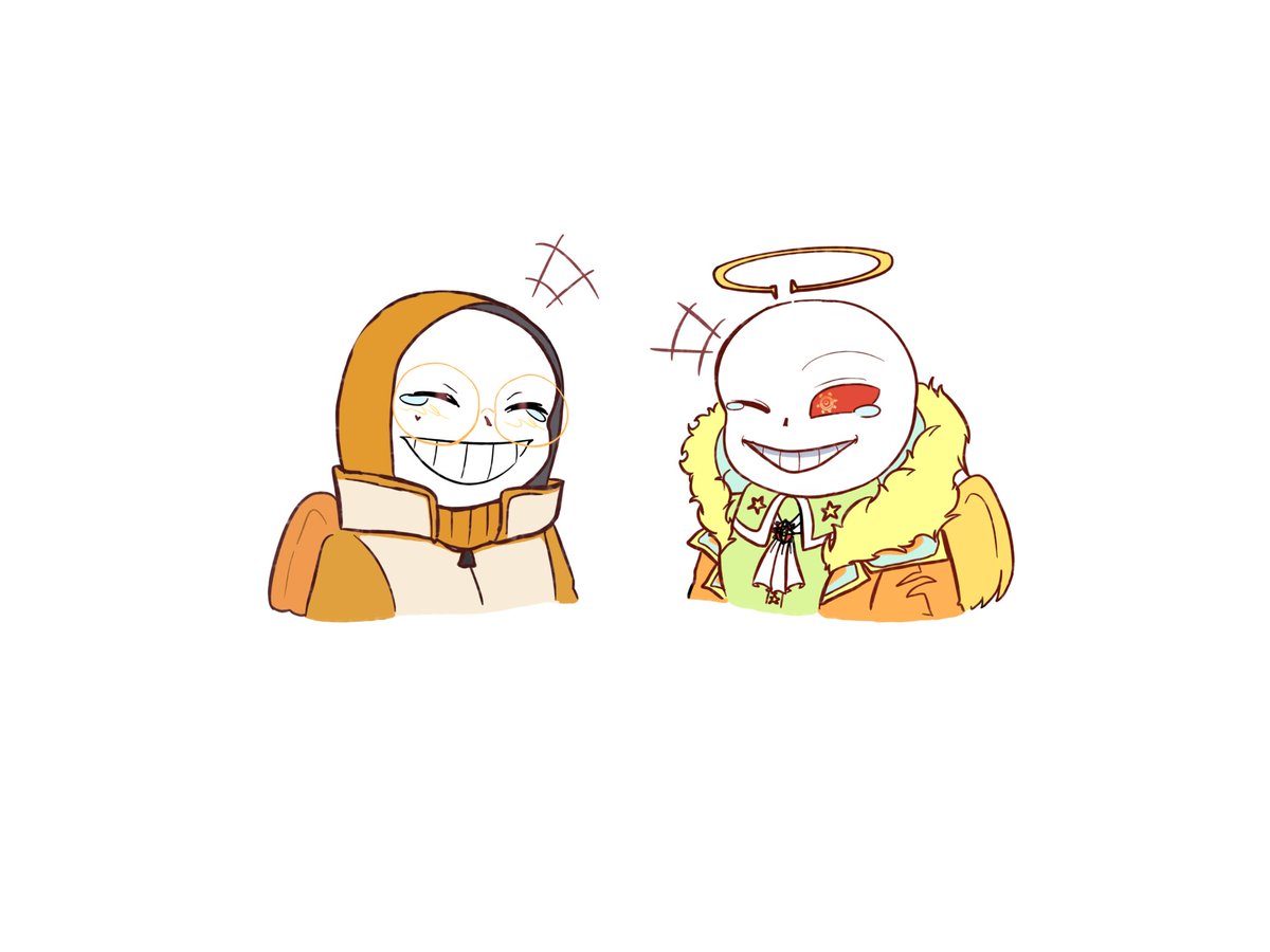 sunsun_Us's tweet photo. 😂😂 นกกับนกคุยกัน
#undertaleAU #sunsunsans #art #ocsans #sddream https://t.co/b89A4UWefQ