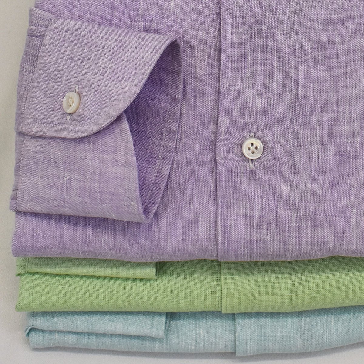 Spring Colors 🎨 Which is your favourite? #Menswear #Craftmanshipmatters #shirtmaker #santillo1970 #ss24