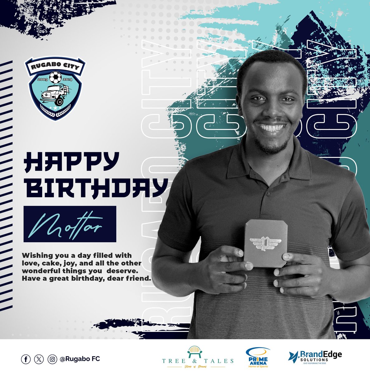 RUGABOFC1's tweet photo. 🎉🎂 Happy Birthday to the good man in @MoltarKamak  🎁🎈 Your support towards the city means the world to us and we're so grateful to have you on our team. Wishing you a fantastic day filled with joy and celebration! 🥳⚽️ 
#Tree&amp;Tales
#cityzens https://t.co/KfqnGK34nA