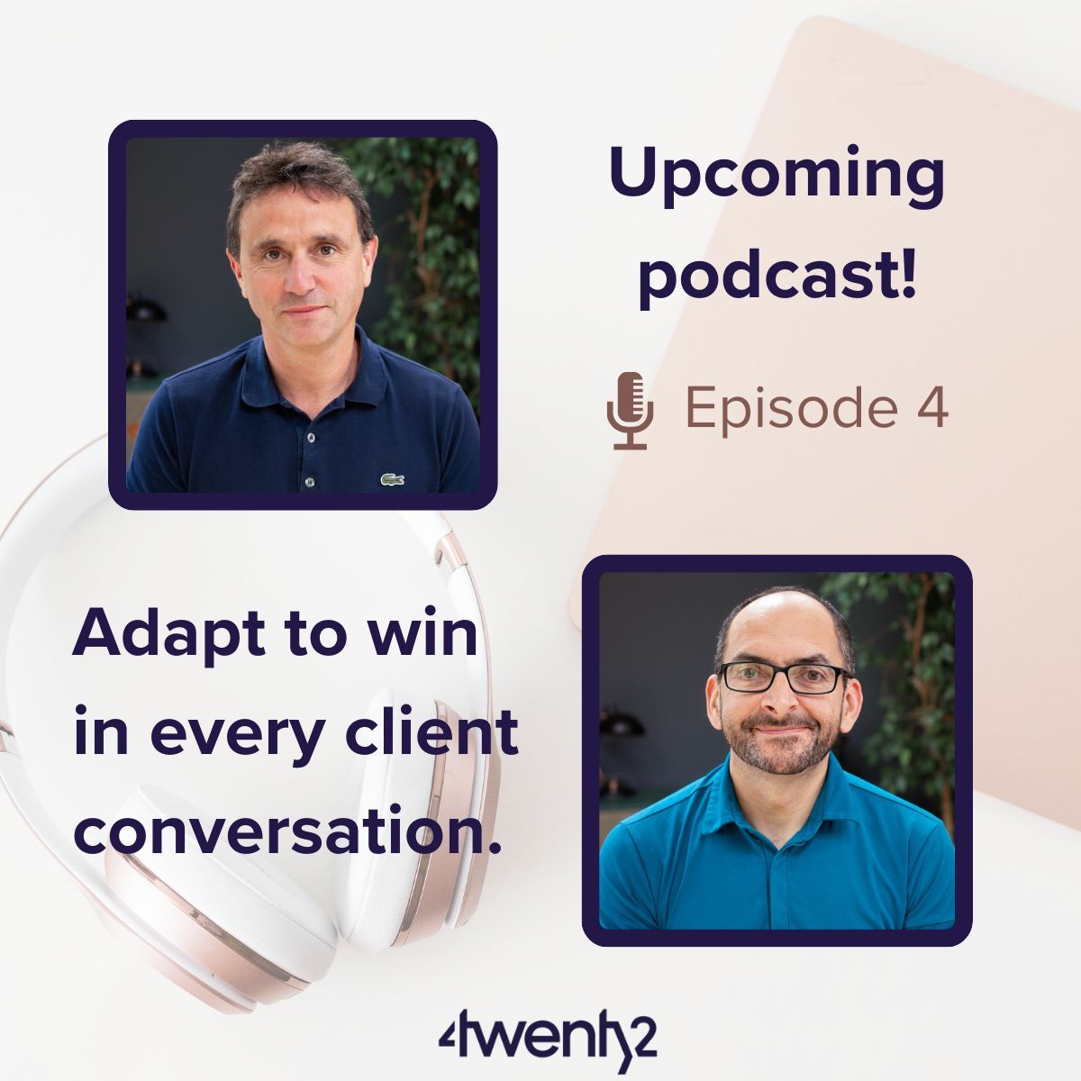 The countdown to #theclientserviceselling podcast episode 4 has begun.

Watch this space for more… #begrowth #clientcentric