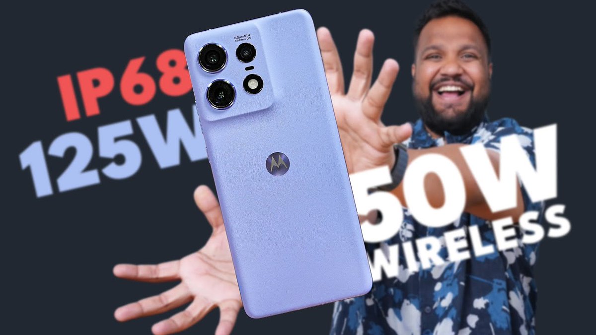 Motorola Edge 50 Pro Review by @r3dash - Moto FIXED Our Biggest Complaint! #MotorolaEdge50Pro Watch here : youtu.be/aFeemLb4-7U?si…