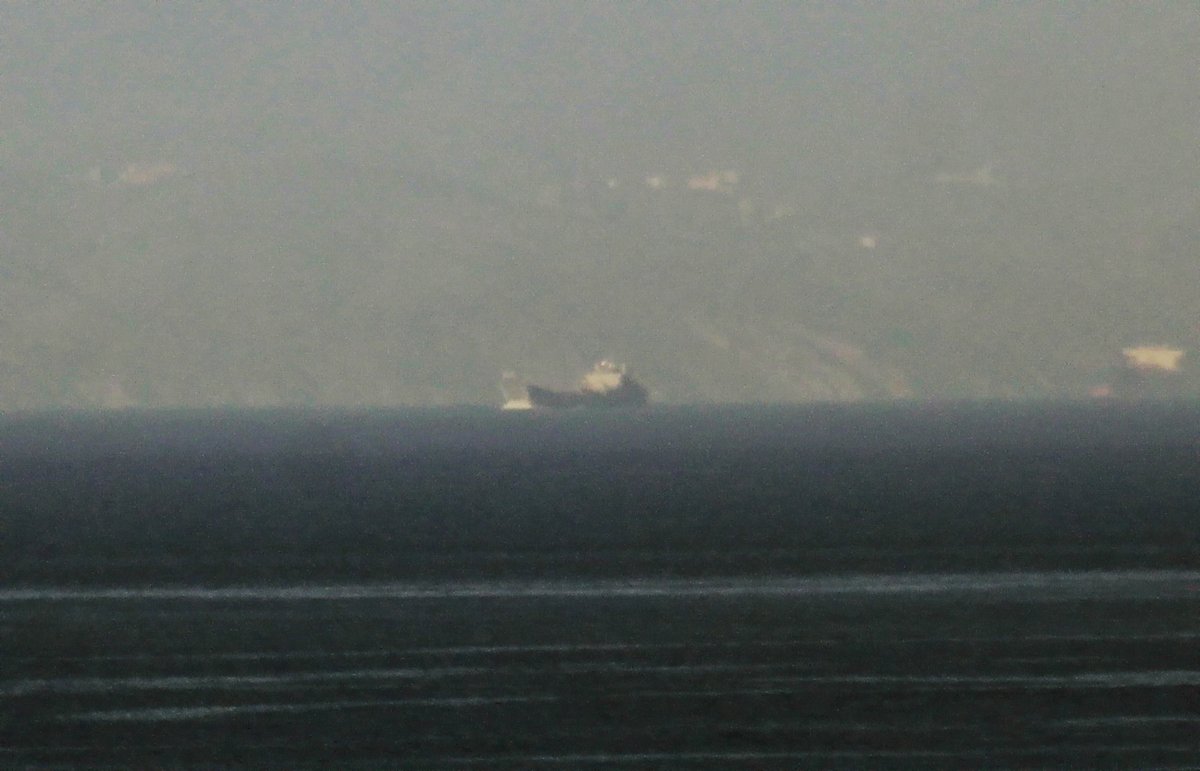 USAV General Frank S Besson LSV 1 Eastbound STROG approaching Europa Point #Gibraltar this morning Heading for the Eastern Med #OPWest