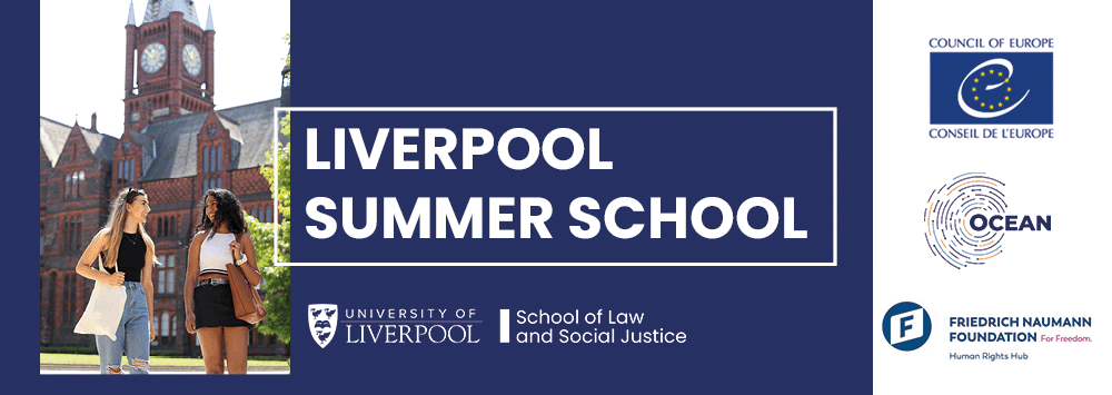 📣 We're accepting applications for @livuni_ILHRU's Summer School on the Law of the Council of Europe, which brings together key decision-makers from @coe to discuss protecting human rights, democracy, & the rule of law. Find out more & apply here ⤵️ liverpool.ac.uk/law/research/i…