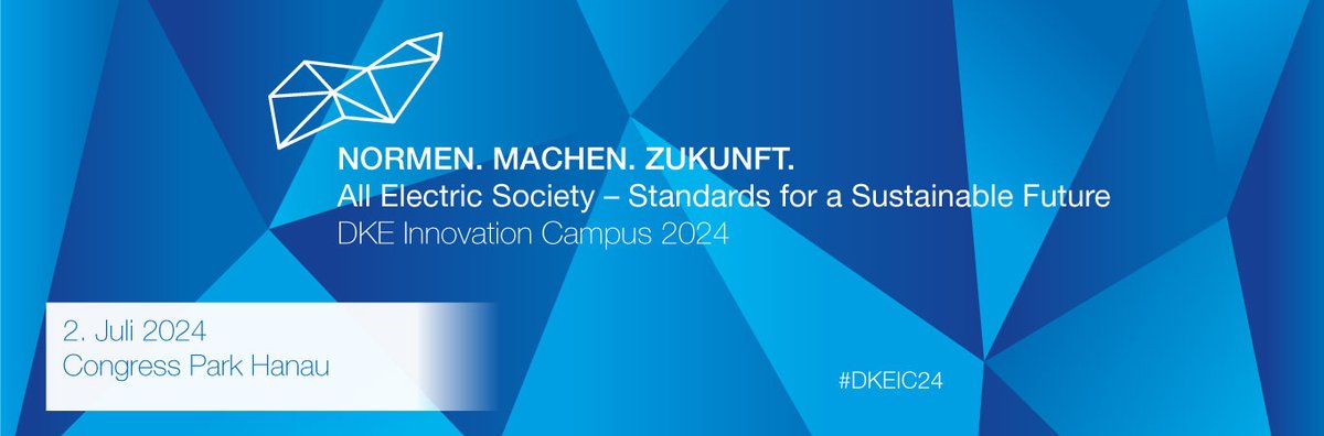 Noch drei Monate, dann ist es soweit: Der DKE Innovation Campus 2024 findet statt! Die Agenda ist vollgepackt und unsere Speaker*innen sind unter anderem Prof. Volker Quaschning, Antonia Borsutzky und Lars Ruppel. #DKEIC24 #Normung Jetzt anmelden: innovation-campus.dke.de/de