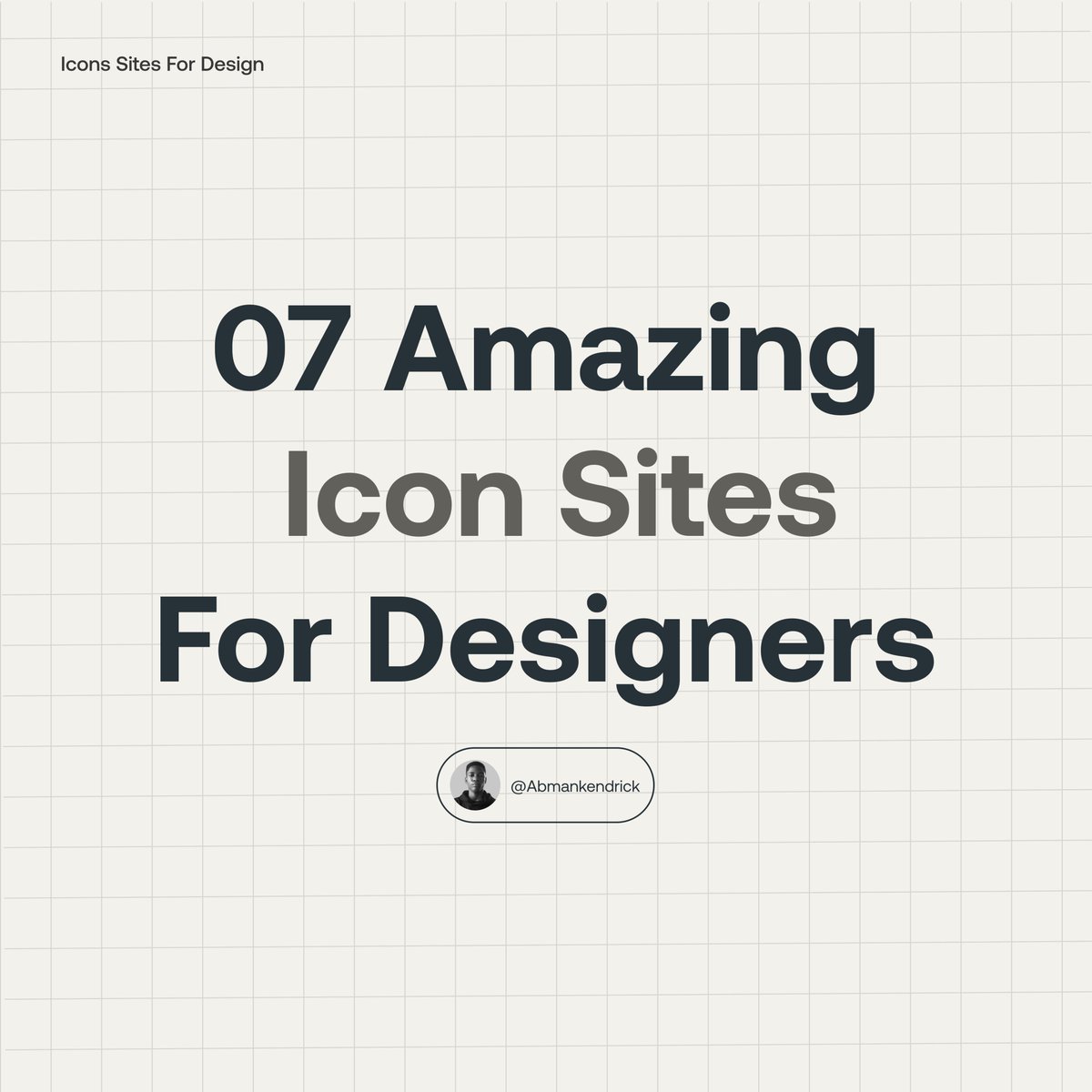 UI/UX Designers and Developers, If you are looking for icons to use for your next UI design project, I'll share with you 07 amazing icon sites to find beautiful icons for your design project. Bookmark it for later 💜