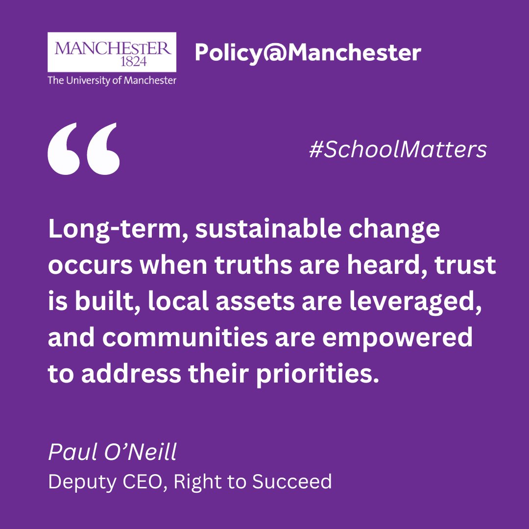 📚Policy@Manchester is pleased to publish its new digital report #SchoolMatters. 🔎@OfficialUoM and @EducationUoM researchers address key challenges facing schools and education policy. 🔗Read #SchoolMatters here: : ow.ly/AX6c50R6pvT
