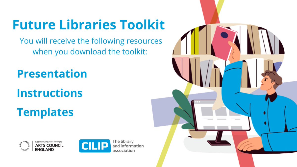 There's been lots of interest in our #FutureLibraries toolkit and report since we launched last month. Many libraries across the sector are using the tools to future-proof their organisation. Have you downloaded the toolkit and used it with your team yet? cilip.org.uk/page/future-li…