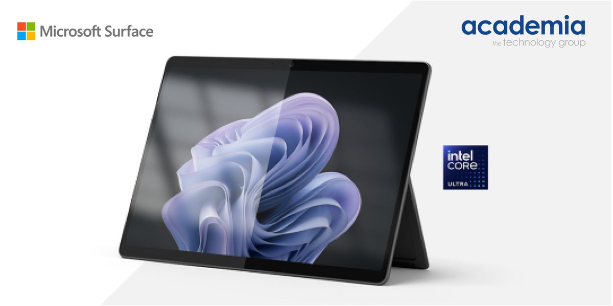 Microsoft Surface Pro 10: the #AI 2-in-1 PC built for business 💻 ✅ Anti-reflective #technology ✅ Intel® Core™ Ultra processors ✅ 2-in-1 form factor Find out more 👉 ow.ly/c4LF50R4k8w #Microsoft #SurfaceforBusiness