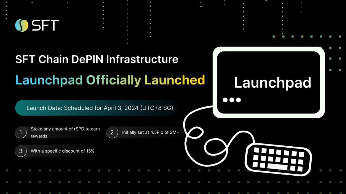 🚀 Exciting Milestone! #SFTChain's DePIN Infrastructure is officially live with a robust 4500T SMH scale! 🚀 Dive into our three daily 8-hour value capture sessions and experience the power of decentralized infrastructure. Need support or have questions? Our dedicated team is…