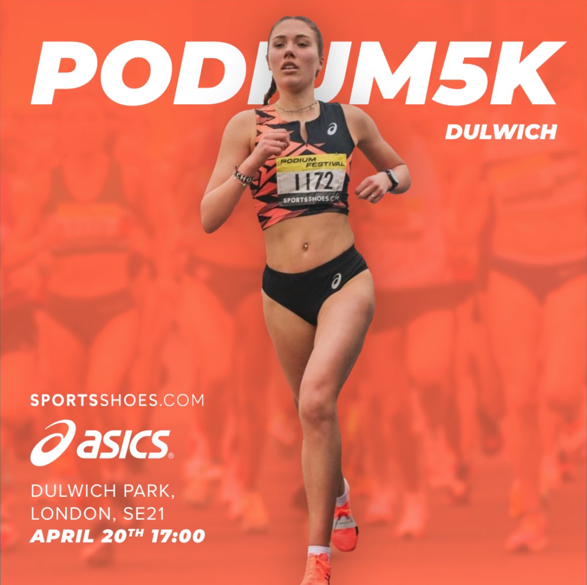 The fastest, poshest park in London awaits you. The Asics Podium5k in Dulwich. Rumour has it, it’s the fastest loop in London. Got to be in it to win it… data.opentrack.run/en-gb/x/2024/G…