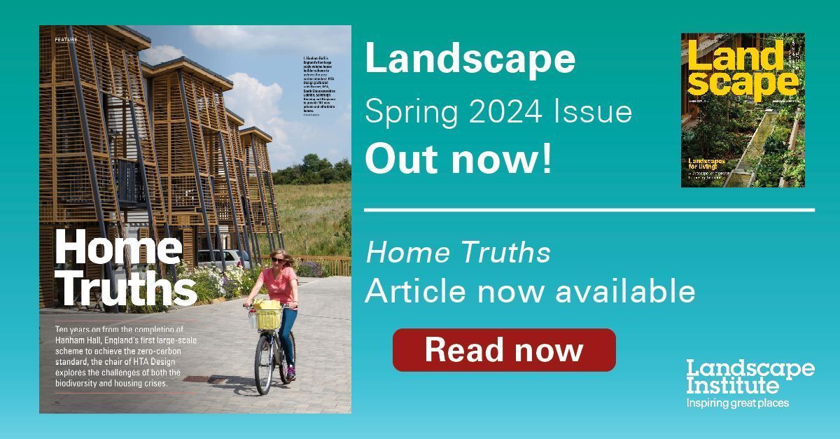 Ten years on from the completion of Hanham Hall, England’s first large-scale scheme to achieve the zero-carbon standard, the chair of HTA Design explores the challenges of both the biodiversity and housing crises. Read more >> buff.ly/3wZ8mkR #landscapedesign #climate