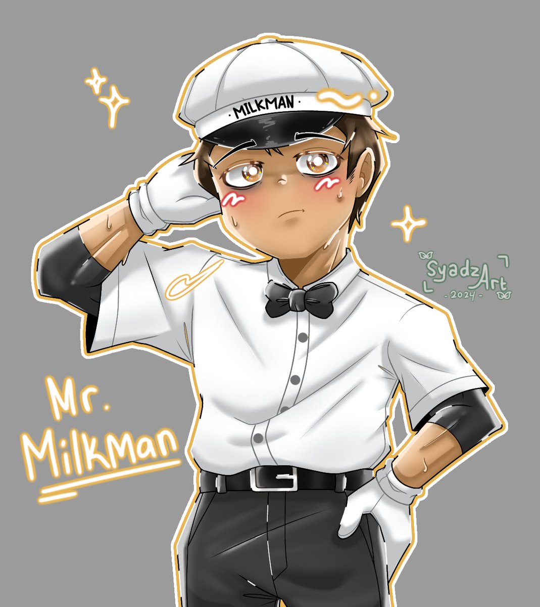 SyadzaA's tweet photo. Milkman / Francis Mosses :)
😖💖💐🔥🥛
...
#Milkman #milkmanfanart #FrancisMosses #ThatsNotMyNeighborMilkman #ThatsNotMyNeighborfanart #thatsnotmyneighbour https://t.co/QRusCOemJD