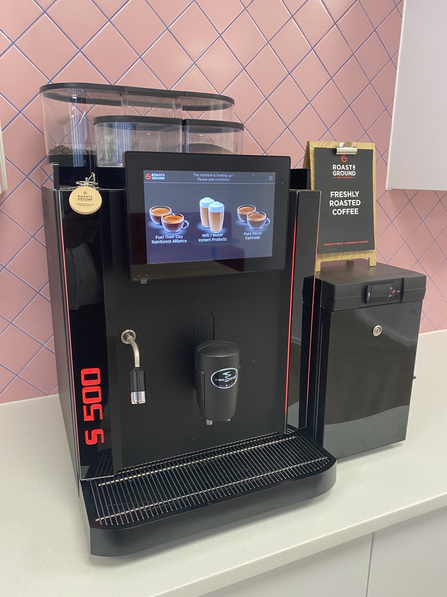 RoastGround's tweet photo. We're delighted to share that we've recently completed a fantastic multi-machine installation for one of our clients right in the heart of London! If you're on the lookout for a coffee solution that combines innovation, reliability, and outstanding service, look no further!☕️ https://t.co/2lnfun4vGd