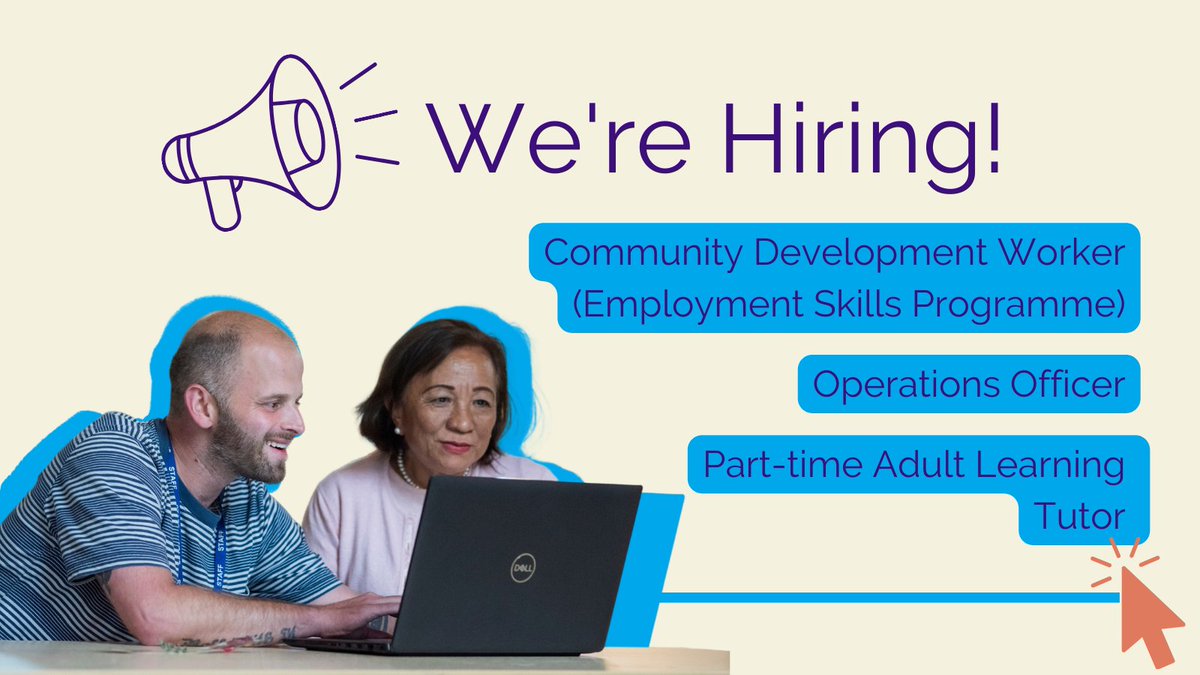 We’re currently hiring for 3 exciting roles, each seeing you work at the forefront of positive social change within a vibrant community!

Deadlines are rolling, so please find out more &amp; complete an application form as soon as possible: clementjames.org/vacancies/ 🤝