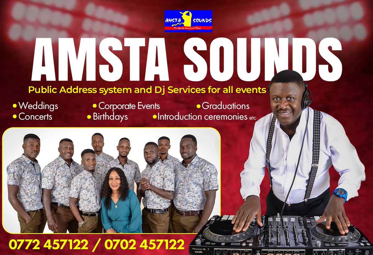 Amsta Sounds crew to handle your Events #Amsta@22