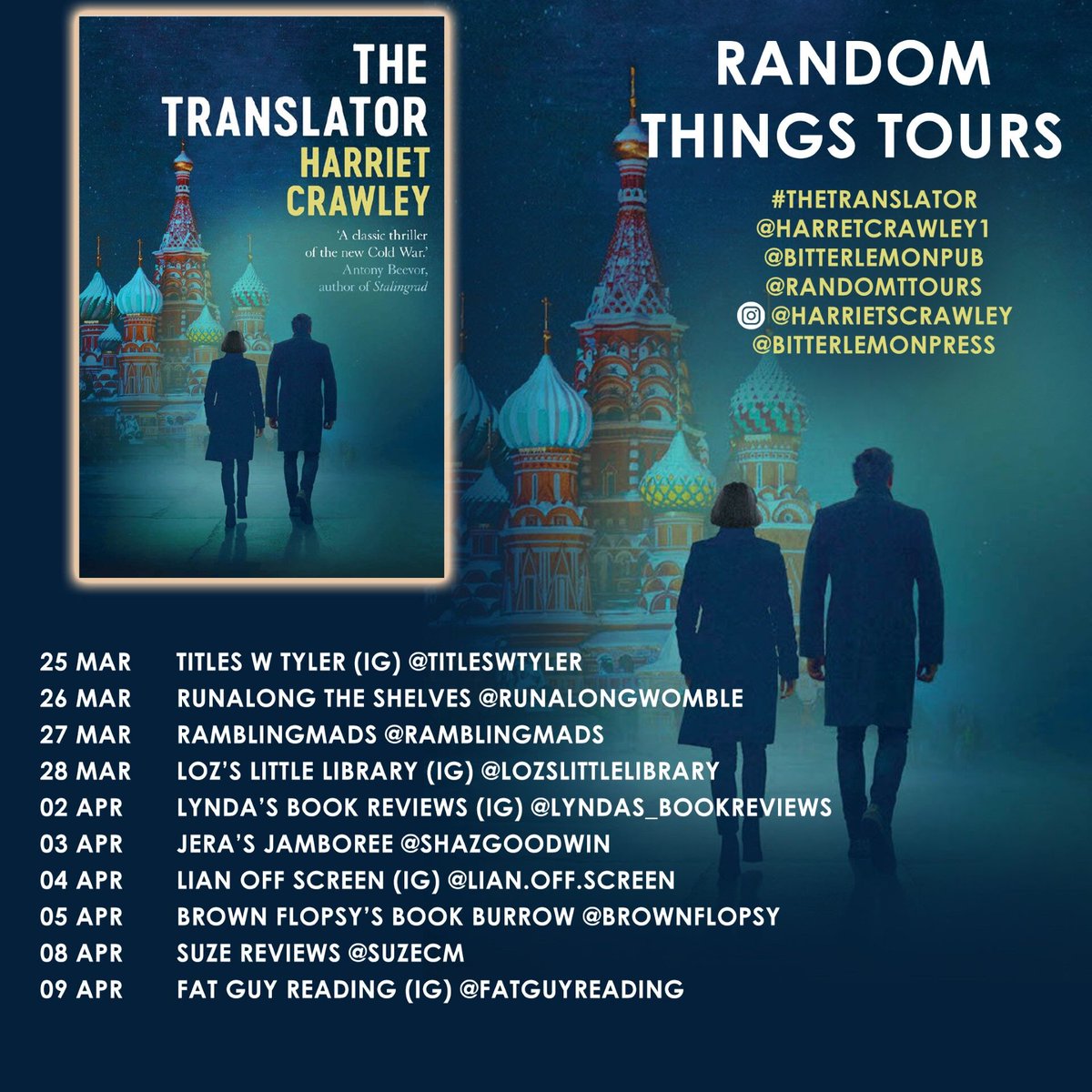 The tension in #TheTranslator builds up from the beginning ... and lasts through to the very end. An exciting read! jerasjamboree.co.uk/the-translator/ #bookreview #bookrecommendations #booklovers @harrietcrawley1 @bitterlemonpub @RandomTTours