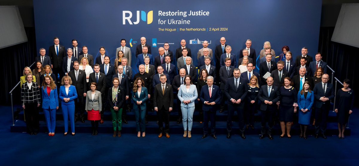 Ministerial conference in The Hague 🇳🇱🇺🇦🇪🇺on restoring Justice for Ukraine. Belgium 🇧🇪actively supports international efforts for accountability and justice for Ukraine 🇺🇦