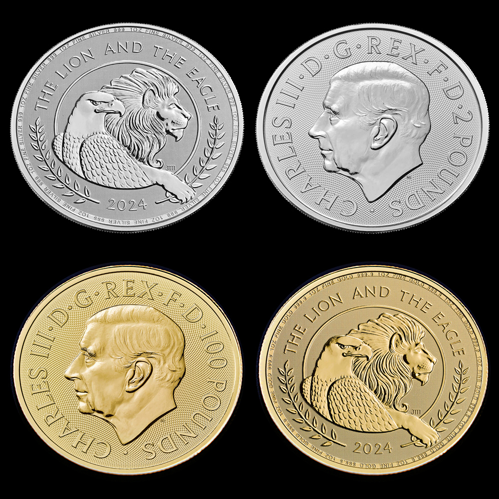 🇬🇧 Découvrez une nouvelle pièce rassemblant 2 icônes nationales dans l'art numismatique, frappée par la #RoyalMint, disponible en Or et en Argent chez Acheter-Or-Argent.fr

⚪ 1 oz Lion et Aigle 2024
➡️ bit.ly/3TKnA4B

#silvercoins #goldcoins #preciousmetals #usmint