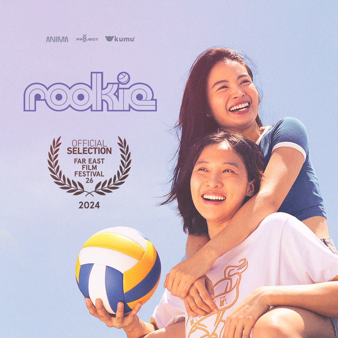 Rookie is going to the Far East Film Festival 2024! 💖 This film, directed by @givemesam, and topbilled by Pat Tingjuy and @ayafernandez_ will be making its International Festival Premiere in the Competition Section. See it during in-person screenings this April 24 to May 2.