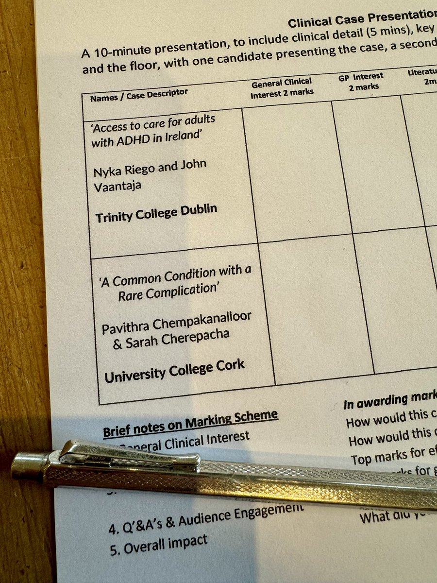 Dr. Brendan O'Shea (@drbosheagp) on Twitter photo This weekend 👌👍…
All Island Clinical Case Presentation Competition Final <a href="/RCGP_RoI/">RCGP Republic of Ireland Faculty 🇮🇪</a>
Sat at 10am
Best wishes to our brilliant finalists UCC & TCD 🙏🏻👏
Wonderful to be with <a href="/nigelhart/">nigelhart</a> <a href="/QUBelfast/">Queen's University Belfast 🎓</a>
<a href="/IMT_latest/">Irish Medical Times</a> <a href="/rcgp_ni/">RCGPNI</a> <a href="/dremmawallace/">Emma Wallace</a> @susanmsmith <a href="/MedisecIreland/">MedisecIreland</a> <a href="/gmcrotty/">gmcrotty.bsky.social</a> This weekend 👌👍…
All Island Clinical Case Presentation Competition Final <a href="/RCGP_RoI/">RCGP Republic of Ireland Faculty 🇮🇪</a>
Sat at 10am
Best wishes to our brilliant finalists UCC & TCD 🙏🏻👏
Wonderful to be with <a href="/nigelhart/">nigelhart</a> <a href="/QUBelfast/">Queen's University Belfast 🎓</a>
<a href="/IMT_latest/">Irish Medical Times</a> <a href="/rcgp_ni/">RCGPNI</a> <a href="/dremmawallace/">Emma Wallace</a> @susanmsmith <a href="/MedisecIreland/">MedisecIreland</a> <a href="/gmcrotty/">gmcrotty.bsky.social</a>