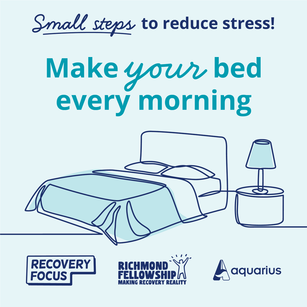 Having a morning routine can help to start your day the right way 🌤️ Just adding just one simple step into your morning routine, could help reduce your stress for the day ahead! #LittleByLittle #StressAwarenessMonth