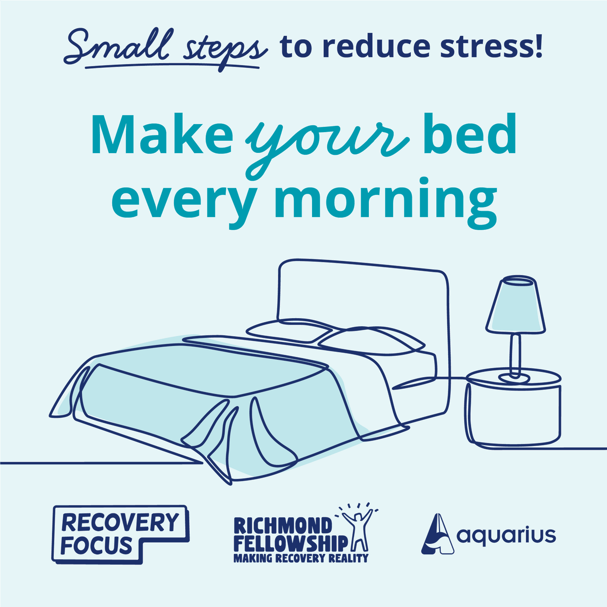 Having a morning routine can help to start your day the right way 🌤️

Just adding just one simple step into your morning routine, could help reduce your stress for the day ahead! #LittleByLittle #StressAwarenessMonth