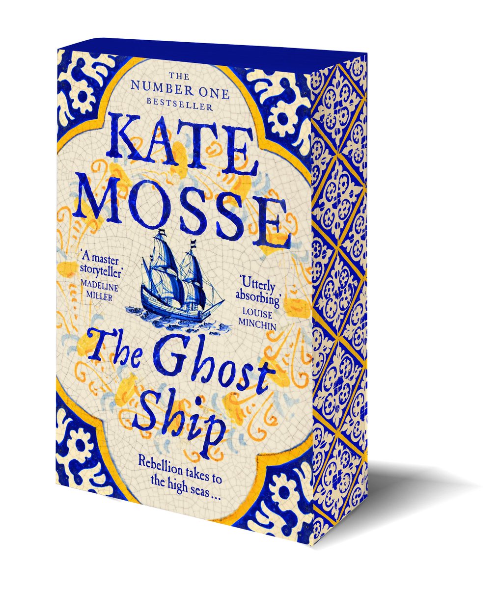 And here is the beautiful independent bookshop paperback edition of #TheGhostShip, available in your favourite indie 20th June. Thank you to the brilliant @panmacmillan designers and art department @MantleBooks @TheSohoAgencyUK