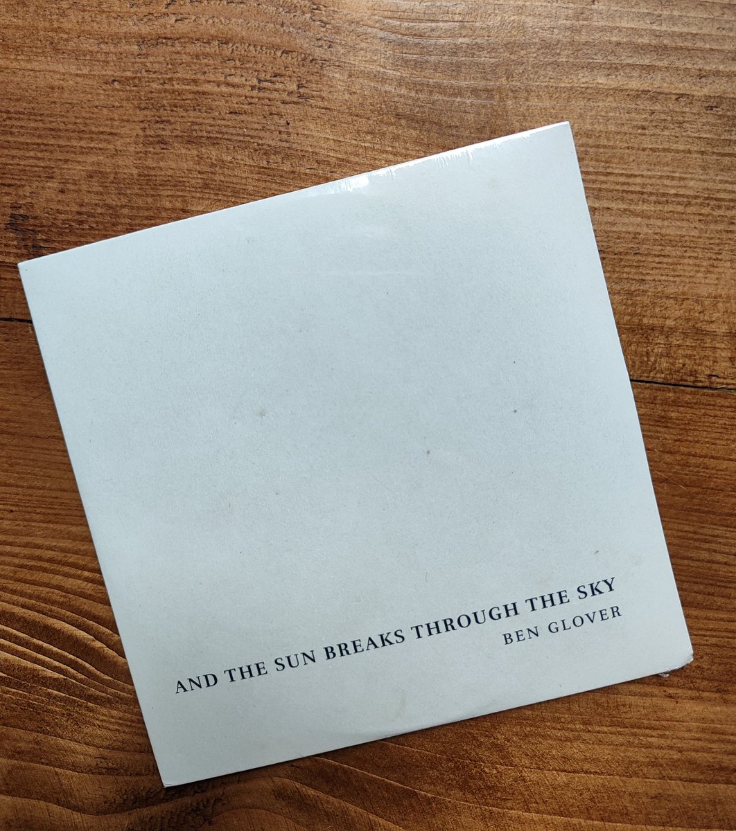 When you pick up the post and among the bills and junk mail you find the new @benglovermusic CD, you know it's going to be a good day.