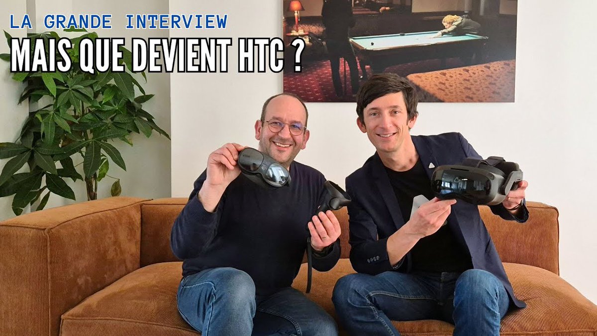 Vive Focus 3 et XR Elite... qu'est devenu le géant HTC ? (La grande interview) youtu.be/VG5dIPCnlcs?si… via @YouTube @DavidNogueira_3 
@HTC_Fr @htc #HTC #Vive #HTCVive #ViveFocus3 #ViveXRElite #HTCViveFocus3 #HTCViveXRElite #VR #CasquesVR #virtualreality #mixedreality
