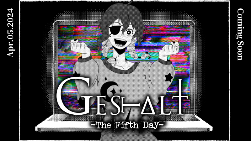 072Project's tweet photo. 《GESTALT:The Fifth Day》C̴o҉̶m̴̵i̴n̵̷g̴ Soon on Apr 5th🐦‍⬛

↓Come C̴h̶e̵a̸k̶ it out↓̨͓̦̭
https://t.co/UICcp5i3OB

#Steam #072project #GESTALTT5D