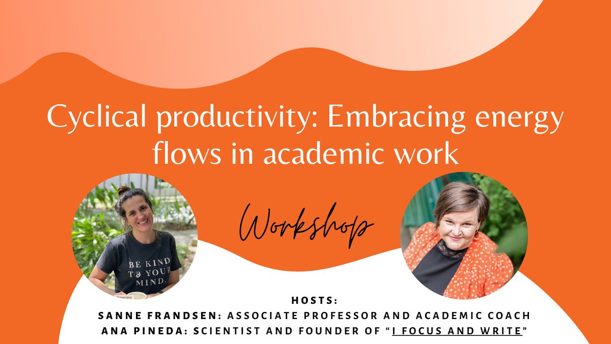 New event: 'Cyclical Productivity: Embracing energy flows in academic work' 18th April, 12pm Current staff and PhD students, find out more and register: sheffield.ac.uk/is/research/se…