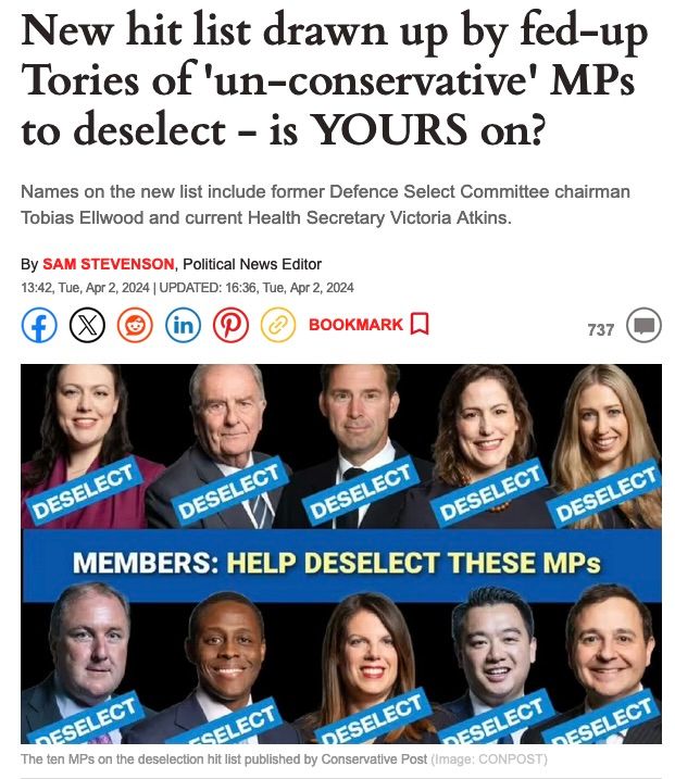 A national newspaper is reporting that #Sevenoaks MP Laura Trott is being targetted for deselection. Quite astonishing, and v unlikely, but another example of the Conservative infighting that has damaged the country so much over the last decade. buff.ly/3PNKgQB