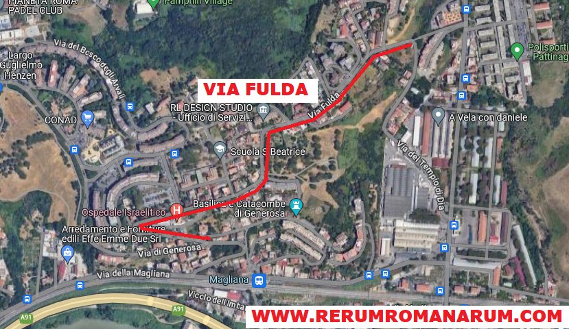 Perché alla Magliana c’è una strada dedicata alla città tedesca di Fulda? Il legame tra il quartiere e quella città e più profondo di quanto si possa pensare: rerumromanarum.com/2024/03/via-fu…