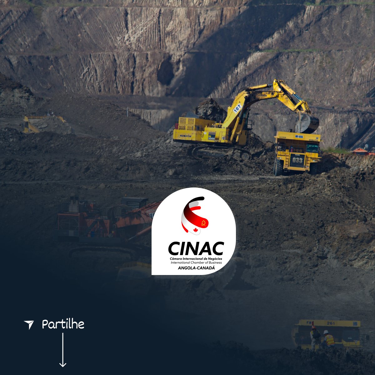 cinacac's tweet photo. 🌟 Faça o Sector Mineiro de África Crescer com a CINAC!
Descubra nossas parcerias estratégicas com o Canadá para impulsionar o crescimento do setor mineiro. Junte-se a nós para oportunidades de investimento e colaboração para o sucesso internacional. #CINAC #SectorMineiro https://t.co/aQgUdZJASL