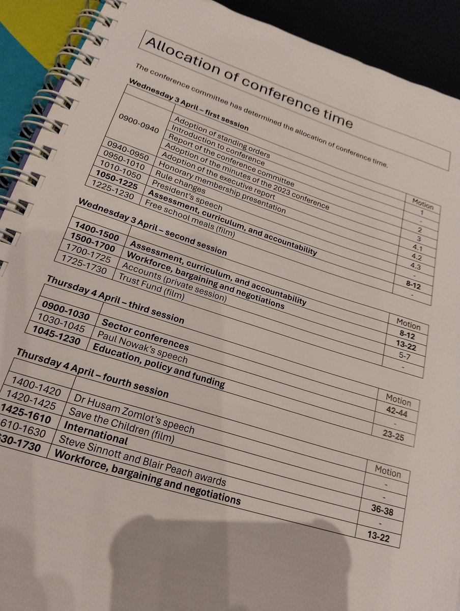 The President has formally opened #NEU2024 in Bournemouth. Delegates are testing the voting systems and going through various democratic protocols. We'll be posting key updates throughout the week.