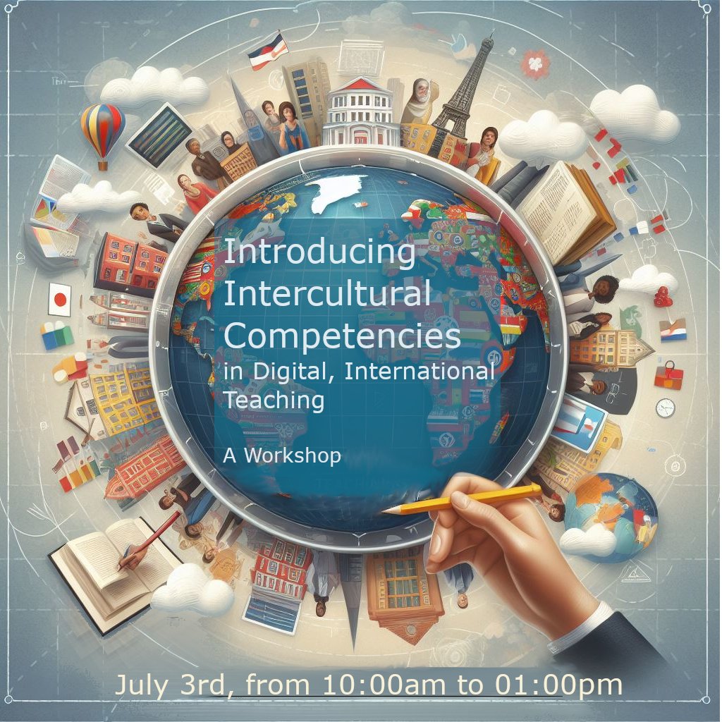 🌍 Join the Global Conversation!
Are you ready to enhance your teaching toolkit with intercultural competencies? 

➡️ Registration and what to expect at tinyurl.com/268pdyya

#weareNIDIT #NIDIT #interculturalcompetencies #internationalteaching #workshop #teachingskills