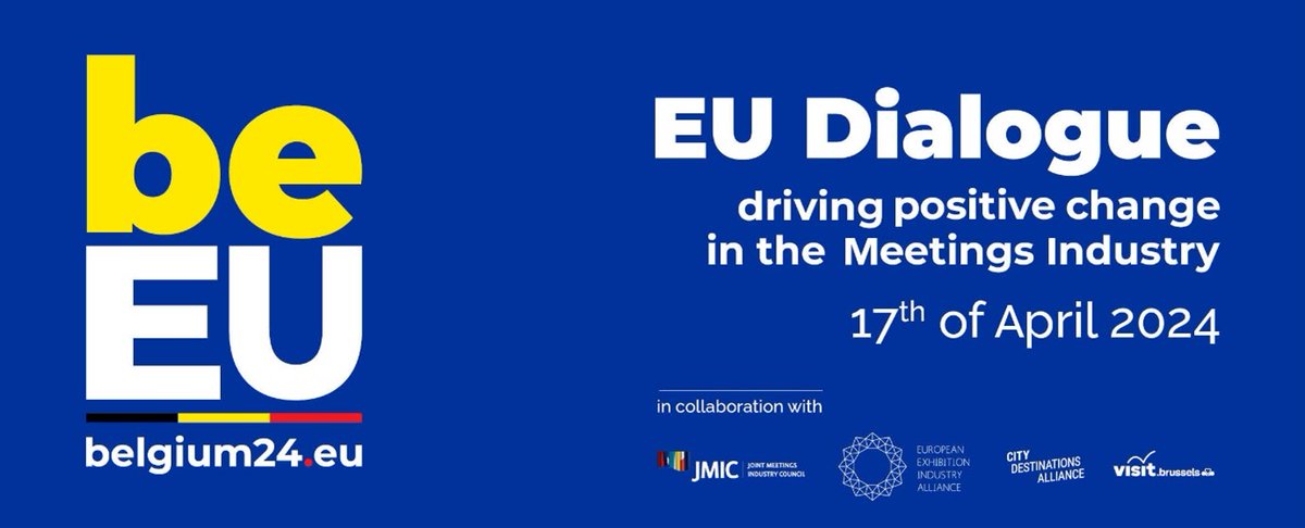 📆 Join EU Dialogue in Brussels on 17 April and be part of the dialogue between the Meetings Industry and European policymakers to achieve a positive impact on society and destinations. For more info: visit.brussels/en/professiona… #ufi #EU2024BE #JMIC #EEIA #ufiadvocacy #eventprofs