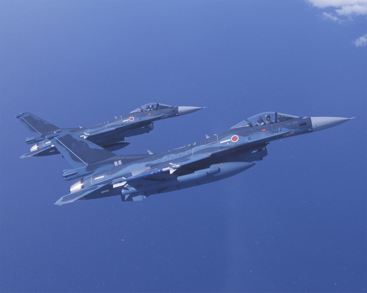 JapanJointStaff's tweet photo. Yesterday, the JASDF’s fighters scrambled to cope with a suspected intrusion into Japan’s airspace over the Sea of Japan.
JSDF continues to responding to protect our territory and peace for the people of Japan 24/7. (sample image)
#F2 #JASDF https://t.co/S9lk8FllvJ
