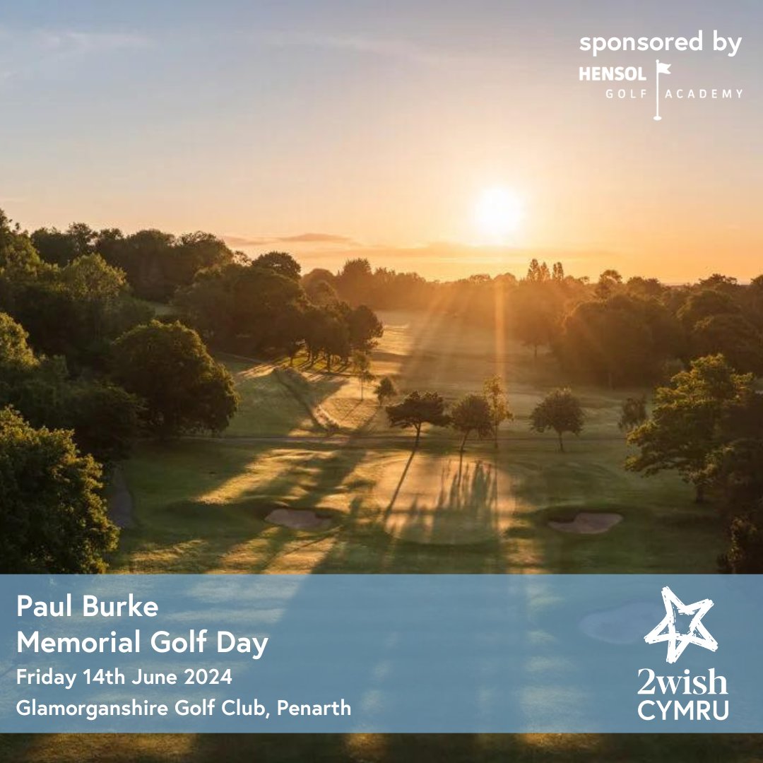 Don't miss out on our annual Paul Burke Memorial Golf Day. ⛳ More info here: ow.ly/FSut50R0ZTZ #GolfDay #MemorialEvent #2wishevents