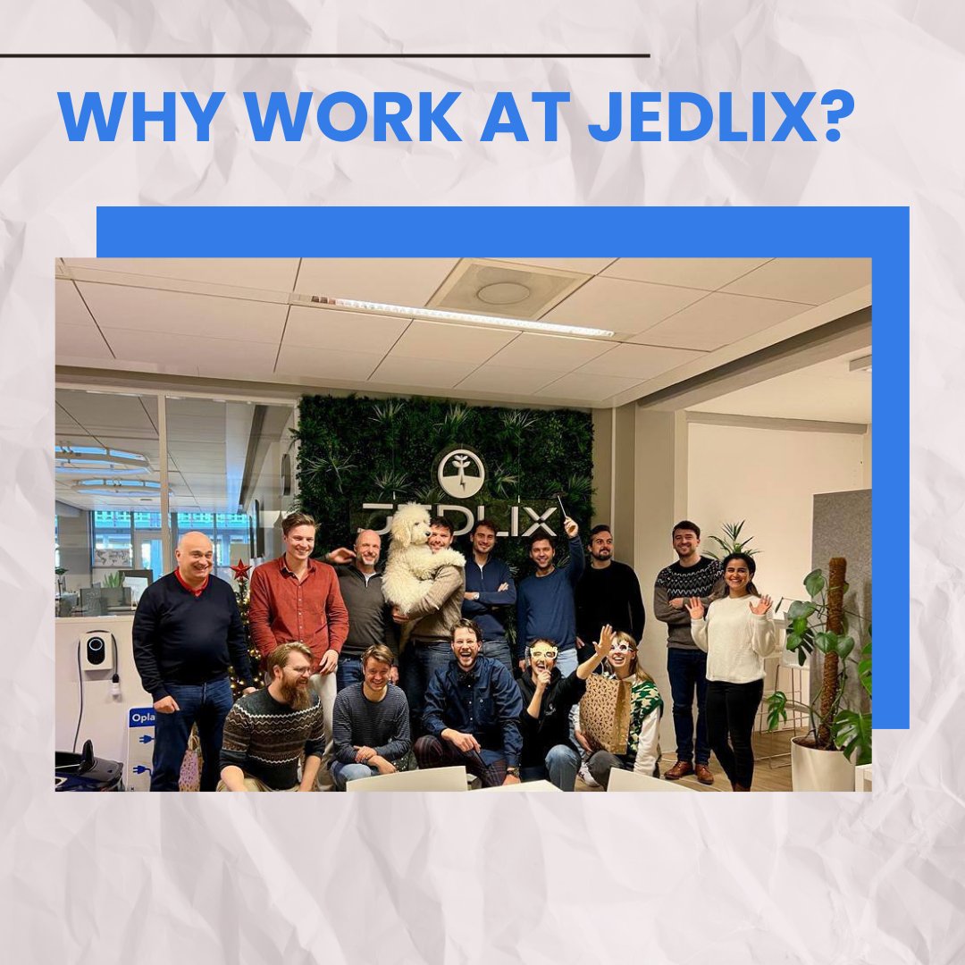 Are you ready to turn your passion for sustainability into action?

At Jedlix, we're leading the charge in the #sustainableenergy and e-mobility revolution. Join us in making a real difference for our planet.

Check out our openings here 👇jedlix.com/careers