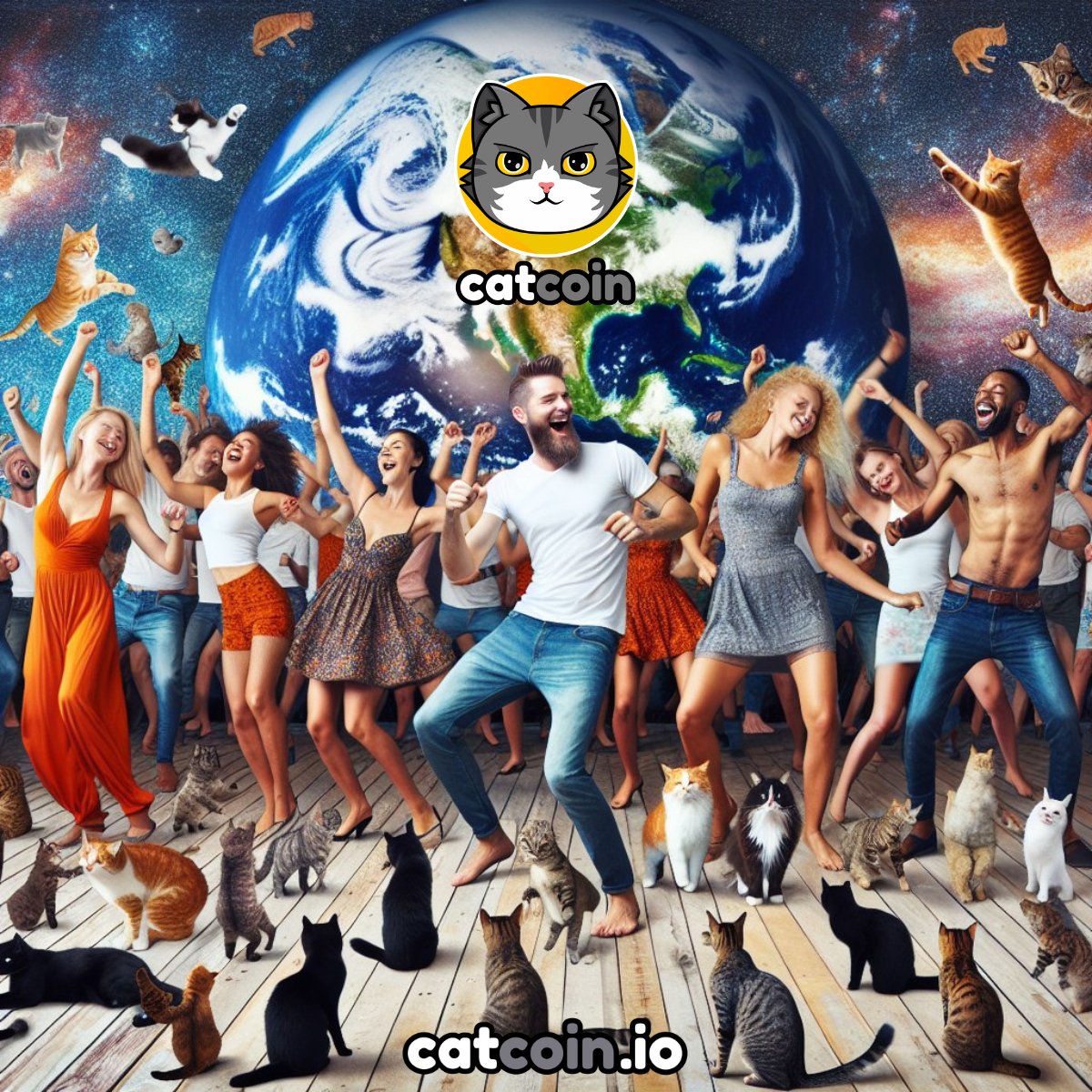 Official Catcoin (@officialcatcoin) on Twitter photo Catcoin is all about pawsitive vibes. That's why we celebrate World Party Day. - 4 × $15 #USDT
• Follow <a href="/officialcatcoin/">Official Catcoin</a>
• Retweet
• And comment #Catcoin $CATS #WorldPartyDay
24 hours Catcoin is all about pawsitive vibes. That's why we celebrate World Party Day. - 4 × $15 #USDT
• Follow <a href="/officialcatcoin/">Official Catcoin</a>
• Retweet
• And comment #Catcoin $CATS #WorldPartyDay
24 hours