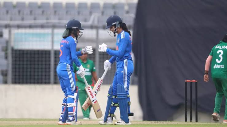 The schedule of India Women vs Bangladesh Women for 5 WT20Is in Bangladesh

1st WT20I : 28 April
2nd WT20I : 30 April
3rd WT20I : 2 May
4th WT20I : 6 May
5th WT20I : 9 May

#BANvIND #BANWvINDW